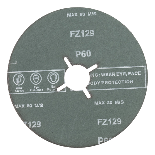 Starflex FZ129 – disco de fibra de zircónio P60 para aço inoxidável 125 mm 000-914 (2)