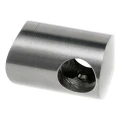 Suporte PSG de passagem para varão fi 12 mm – fixação a tubo 42,4 mm, AISI 304 polido 000-901 (1)