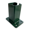 Base para poste de vedação 80x80 mm 8 mm verde 000-787 (1)