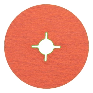 Starflex – disco de fibra cerâmica FS971 125 mm P120 para aço inoxidável