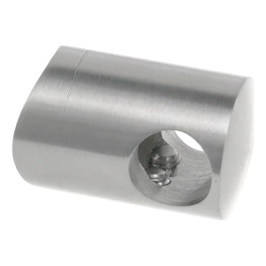 Suporte passante para balaustrada fi 12 mm para tubo 42,4 mm – aço inoxidável AISI 304 acetinado