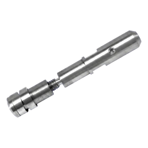 PSG suporte terminal para cabo ø 6 mm – sistema de cabo para balaustrada, tubo 42,4 mm, AISI 304 acetinado