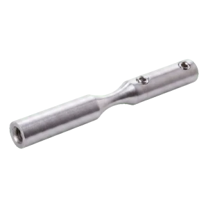 Suporte curvado PSG para cabo de balaustrada fi 4–6 mm – aço inoxidável AISI 304, cetim