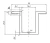 Grampo Central H24 furo M8 Alumínio 6060 PV-04-01 (2)