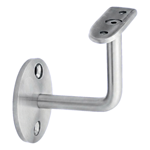 Suporte de parede para corrimão de balaustrada ø 42,4 mm – aço inoxidável AISI 304 acetinado 001-014 (1)