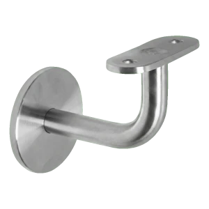 Suporte de parede para corrimão de balaustrada Ø 60/14 mm – aço inoxidável AISI 304 acetinado