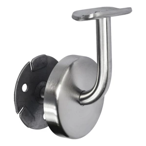 Fixação de parede para corrimão de balaustrada fi 42,4 mm em aço inoxidável AISI 304 – acetinado