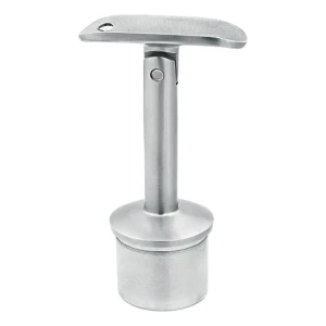 Suporte de corrimão articulado colado 42,4 mm – aço inoxidável AISI 304 polido