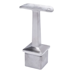 PSG suporte de corrimão para balaustrada inoxidável 42,4 mm para poste 40x40 mm – colado, cetim