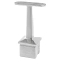 PSG suporte de corrimão plano colado ao poste 40×40 mm – aço inoxidável AISI 304 acetinado 001-051 (1)