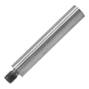 Varão de suporte para corrimão de balaustrada fi 14×75 mm AISI 304 – rosca M8, acetinado
