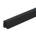 PSG Vedante para fixação sobreposta em vidro 20–21,5 mm – perfil 24×24 mm, L=2500 mm 001-077 (1)