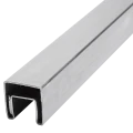 PSG Punho sobreposto em vidro 40x40 mm AISI 304 cetim – 2500 mm 001-082 (1)
