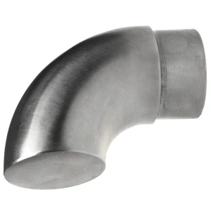 Joelho fechado para corrimão para tubo 42,4 mm – aço inoxidável AISI 304 acetinado