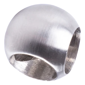 Esfera colada angular fi 20 mm para balaustradas de aço AISI 304 acetinado