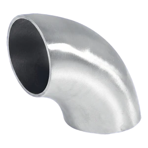 Cotovelo hamburguês para balaustrada 90° para soldadura 42,4×2 mm – aço inoxidável AISI 304 acetinado