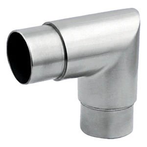 Cotovelo agudo para balaustrada 90° colado ⌀42,4 mm – aço inoxidável AISI 304 acetinado