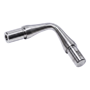 Cotovelo curvado para balaustrada 90° para tubo ø 16x1,5 mm – aço AISI 304 acetinado