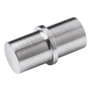 Conector reto para corrimão para tubo ø 12 mm – aço inoxidável AISI 304 acetinado