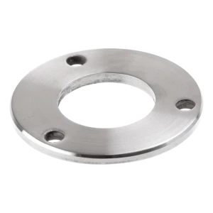 Base do poste de balaustrada para soldadura Ø 100 mm – aço inoxidável AISI 304 cetim