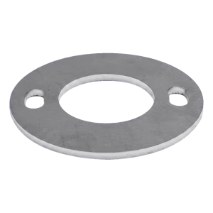 Base do poste de balaustrada para soldadura fi 80 mm – aço inoxidável AISI 304, sistema 42,4 mm