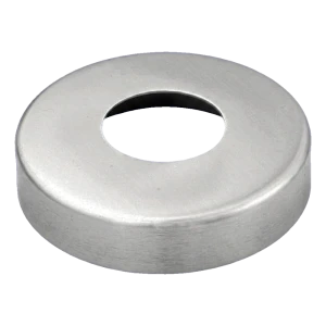 Roseta de ocultação para balaustrada em aço inoxidável fi 90 mm para tubo 42,4 mm – aço AISI 304 polido