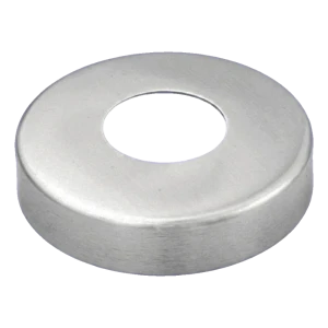 Roseta de mascaramento para tubo Ø42,4 mm – aço inoxidável AISI 304 polido