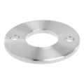Base do poste de balaustrada para soldadura ⌀100 mm – aço inoxidável AISI 304, sistema 42,4 001-186 (1)
