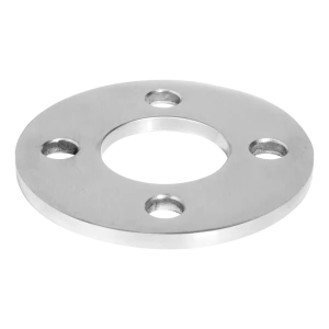 Base de pilar para balaustrada para soldadura fi 100 mm – aço inoxidável AISI 304 acetinado