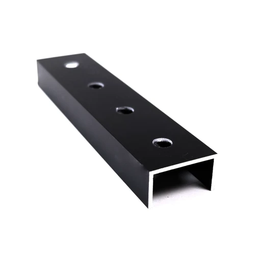 Conector de perfil 20cm Anodizado PV-18-06