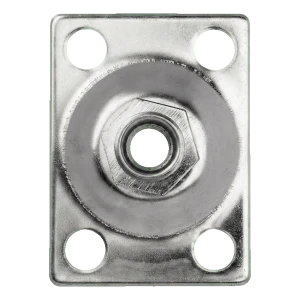 PSG placa para dobradiça ajustável M12 75×55 mm – aço inoxidável AISI 304