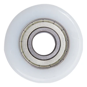 Roda sobressalente PSG para carro de portão fi 68 mm – plástico com rolamento